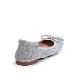 XAILYA SILVER COMFORT BALLERINAS